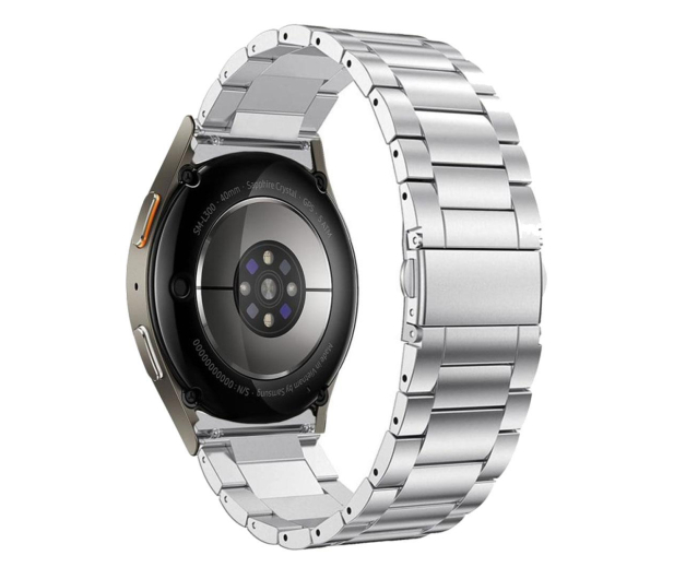 TECH-PROTECT Stainless do Galaxy Watch 4 / 5 / 5 Pro / 6 / 7 / FE Silver - 1290132 - zdjęcie 2